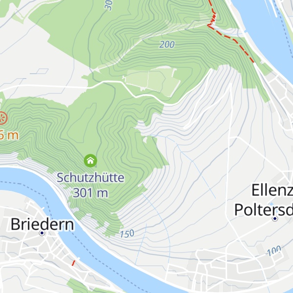 Map of Wein-Kultur-Treff Ellenz-Poltersdorf