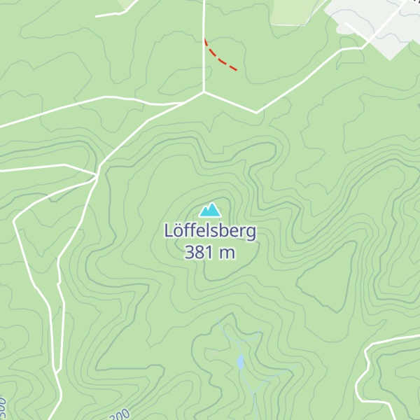 Map of Löffelsberg