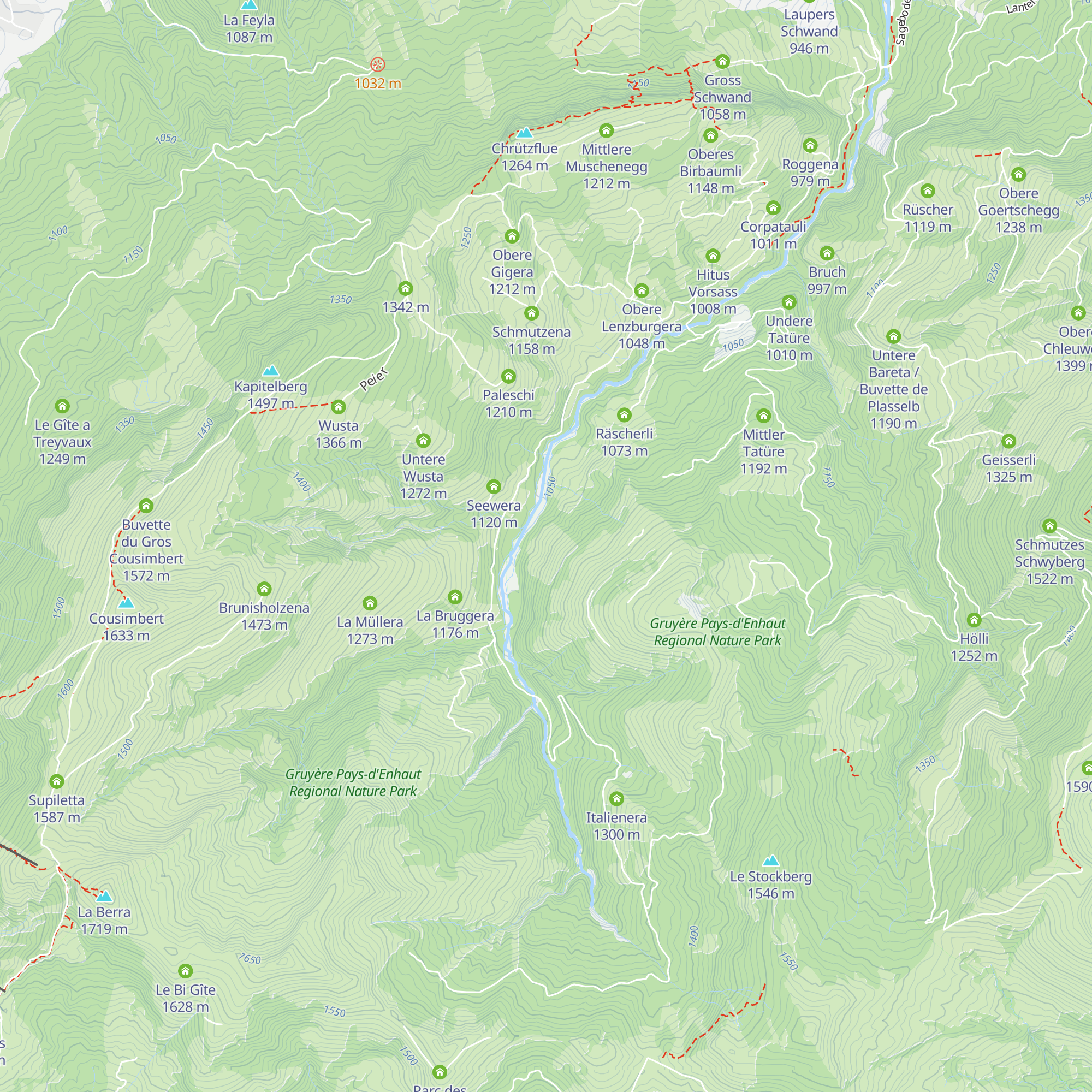 Chli Hammerboden map