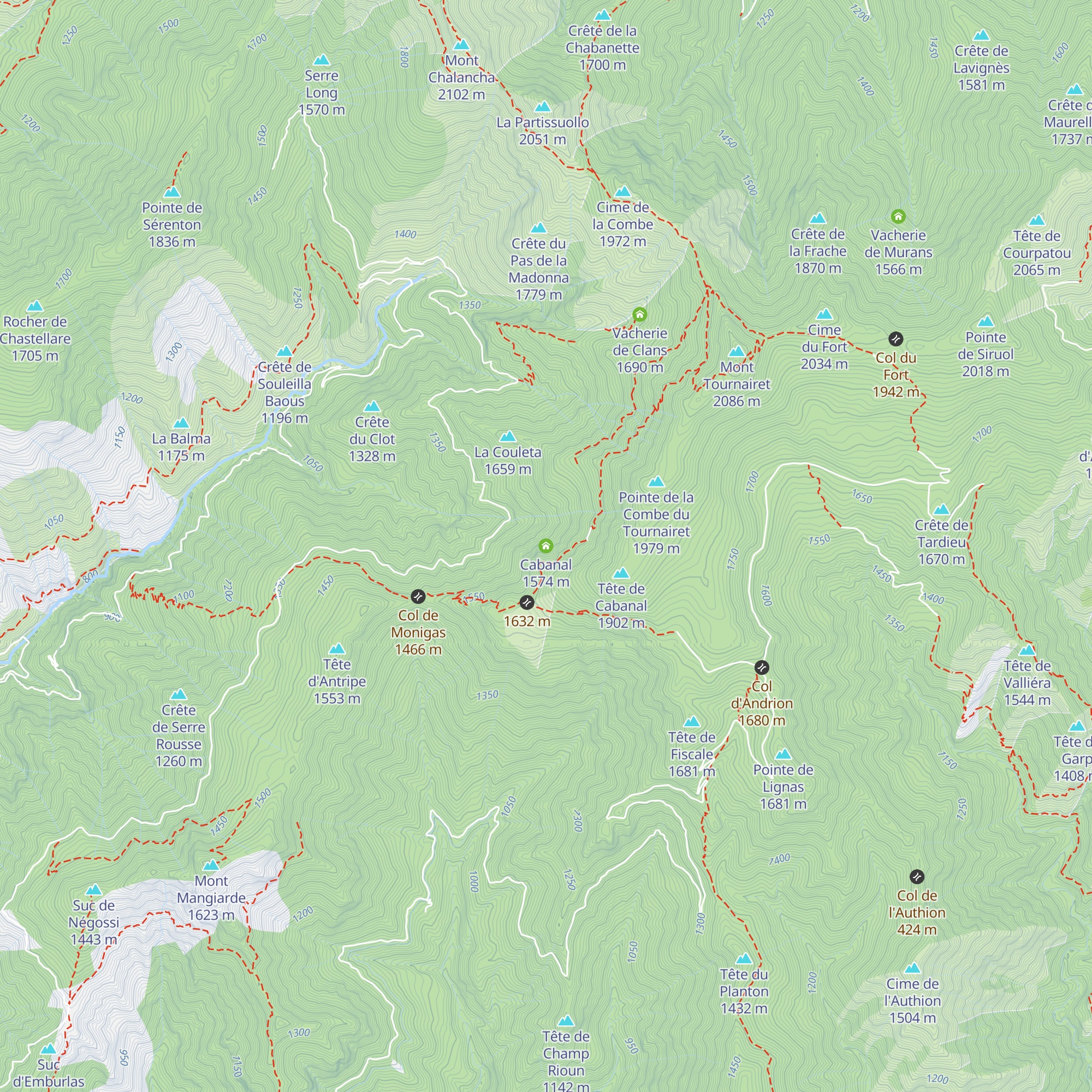 Cabanal map
