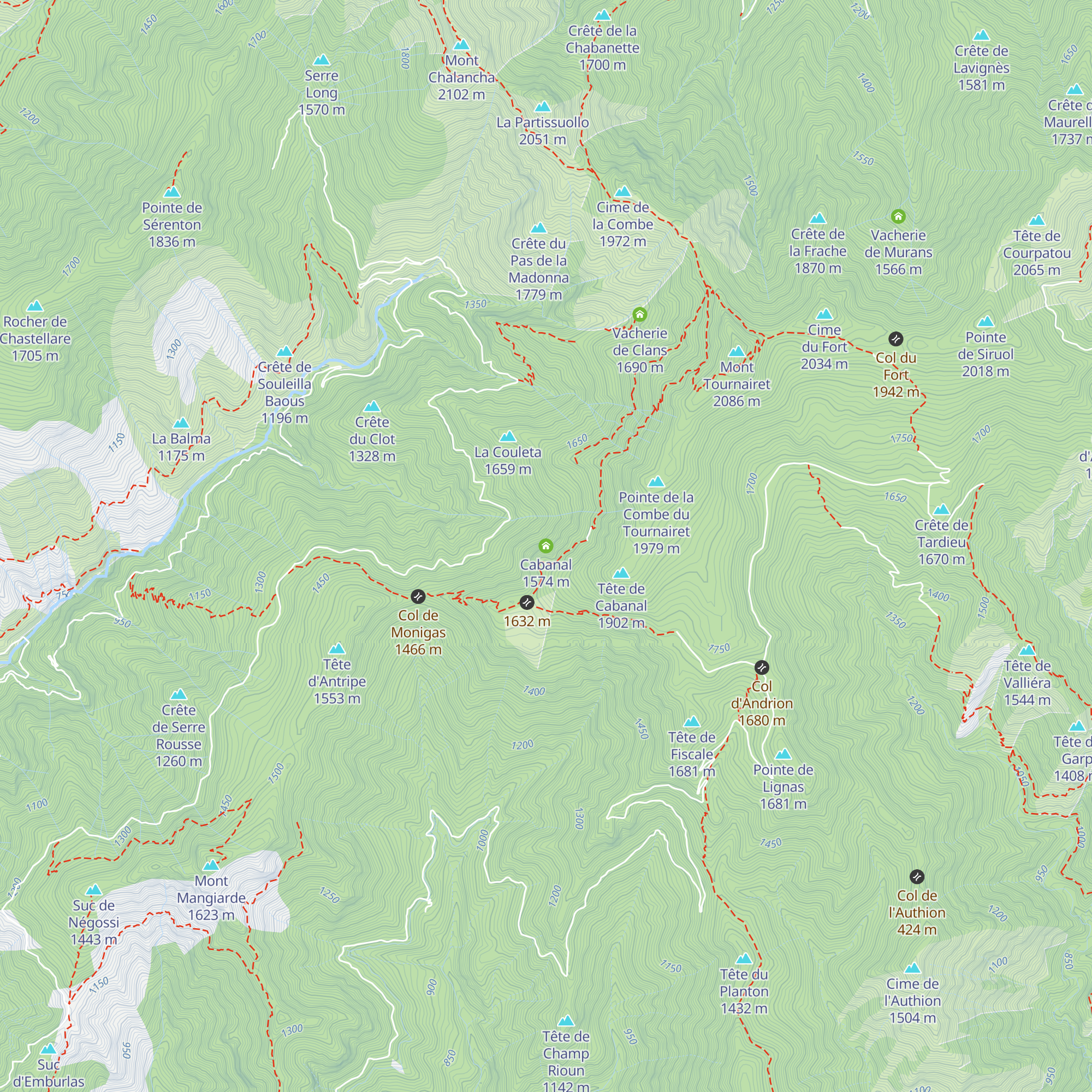 Cabanal map