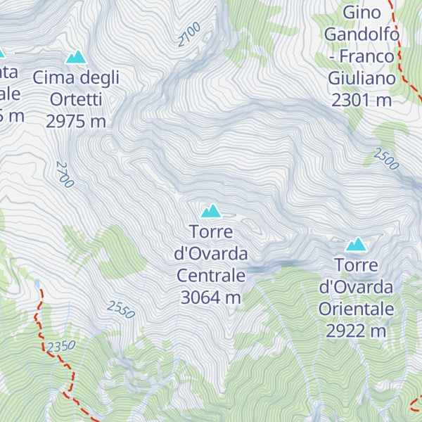 Map of Torre d'Ovarda Centrale
