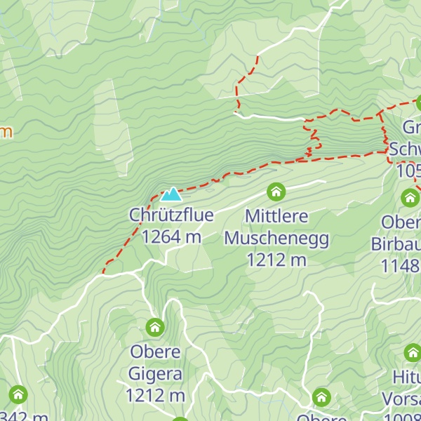 Map of Hintere Muschenegg