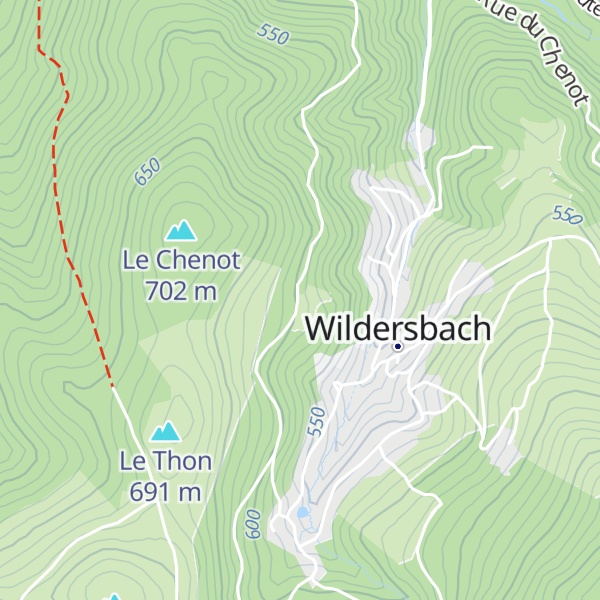Map of Cabane du Chenot