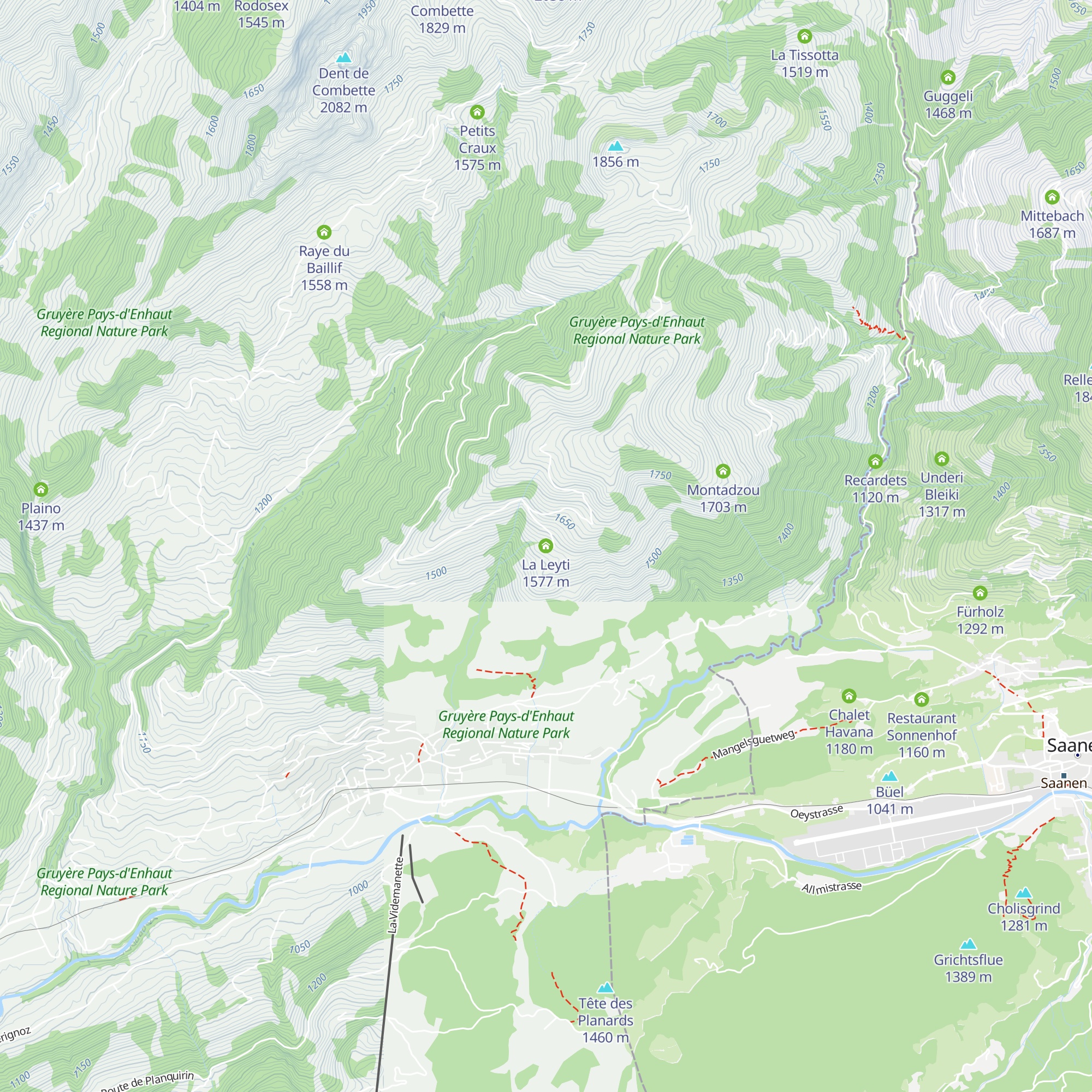 La Leyti map