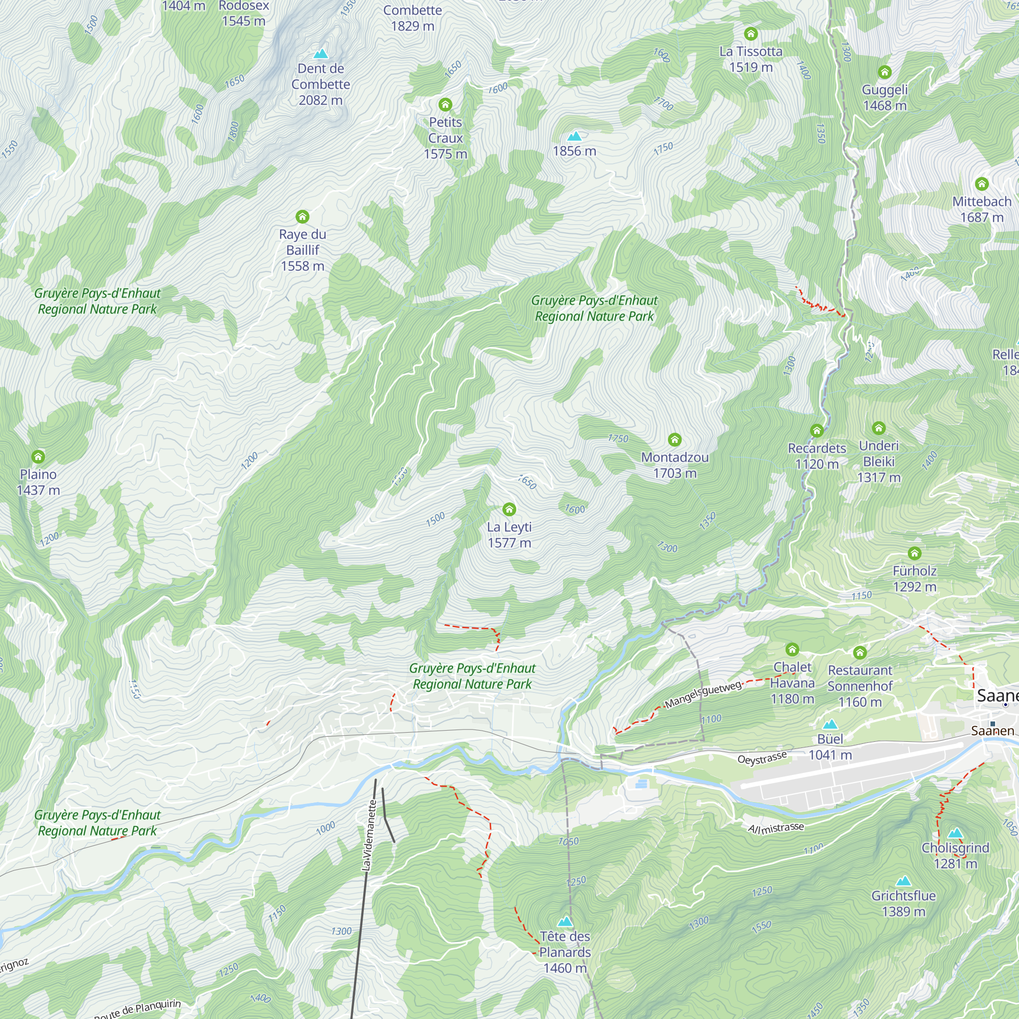 La Leyti map