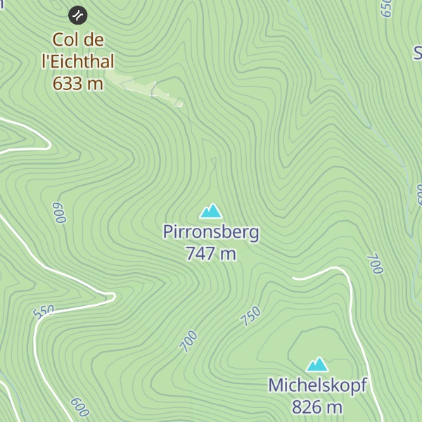 Map of Pirronsberg