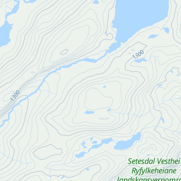 Map of Nordre Skammestigen