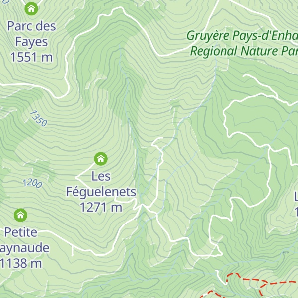 Map of L'Echeletta