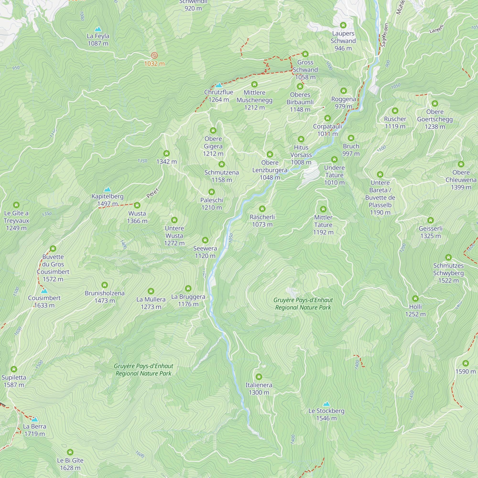 Gross Hammerboden map