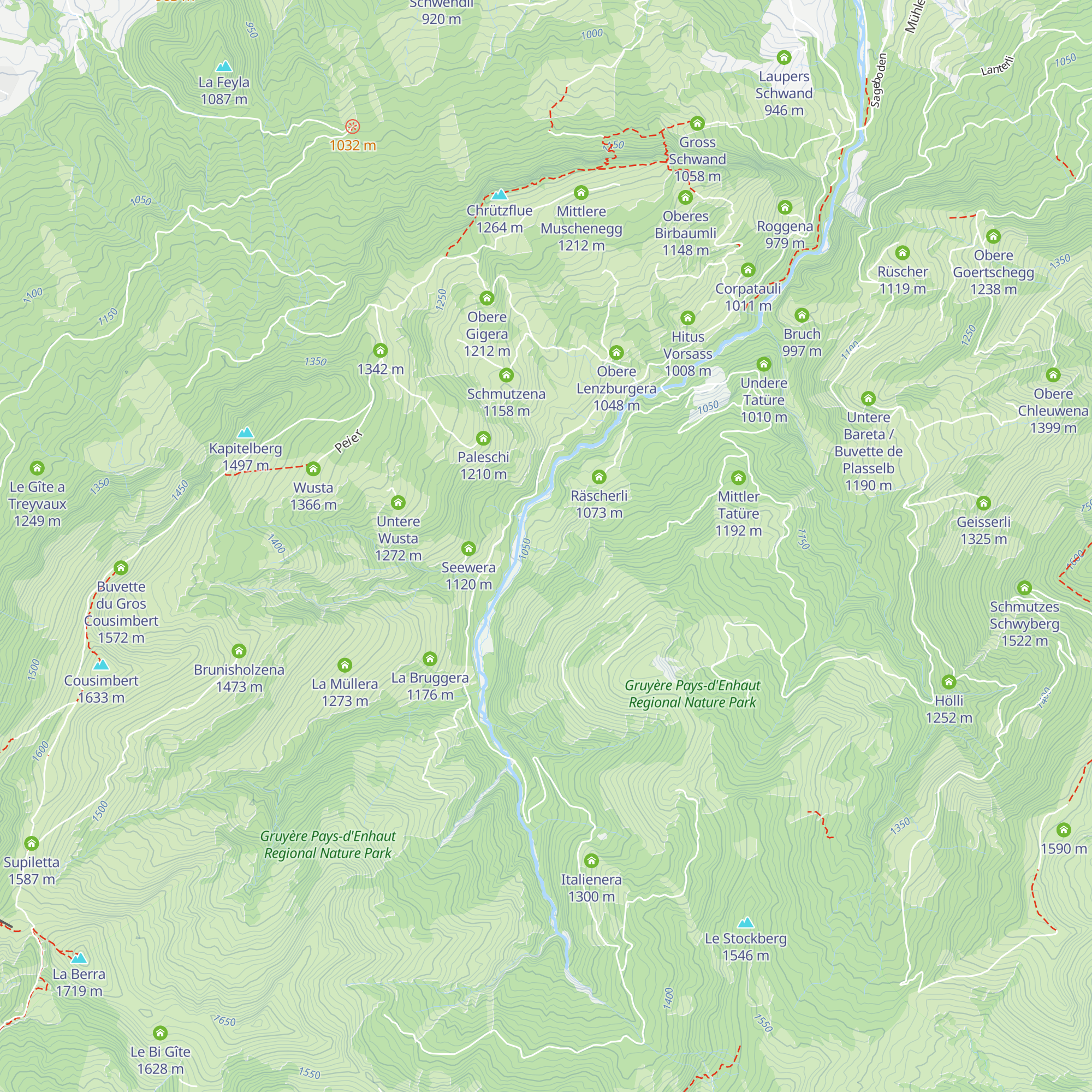 Gross Hammerboden map