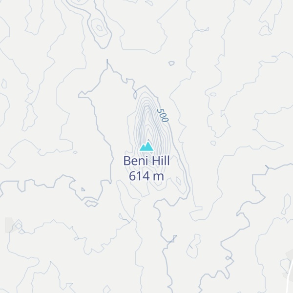 Map of Beni Hill