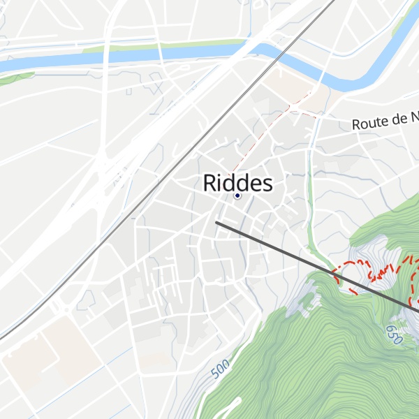 Map of O Fondue Caquelon