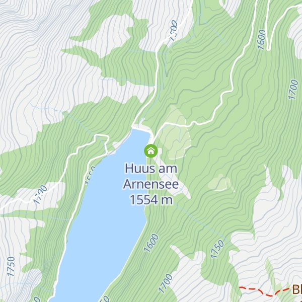 Map of Huus am Arnensee