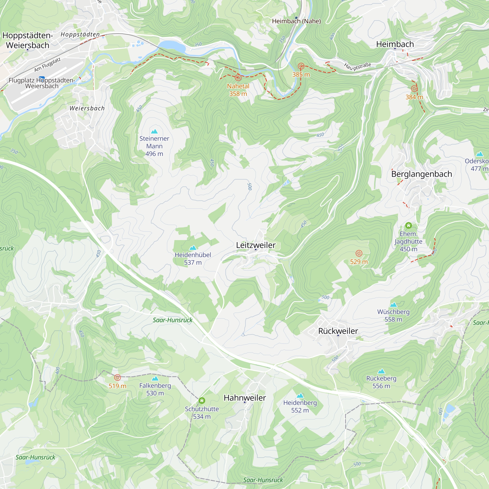 Schutzhütte map
