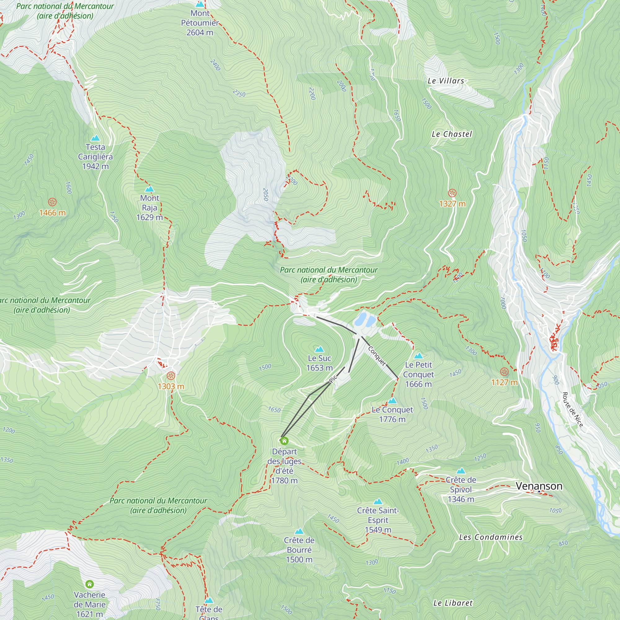 Café Racer map