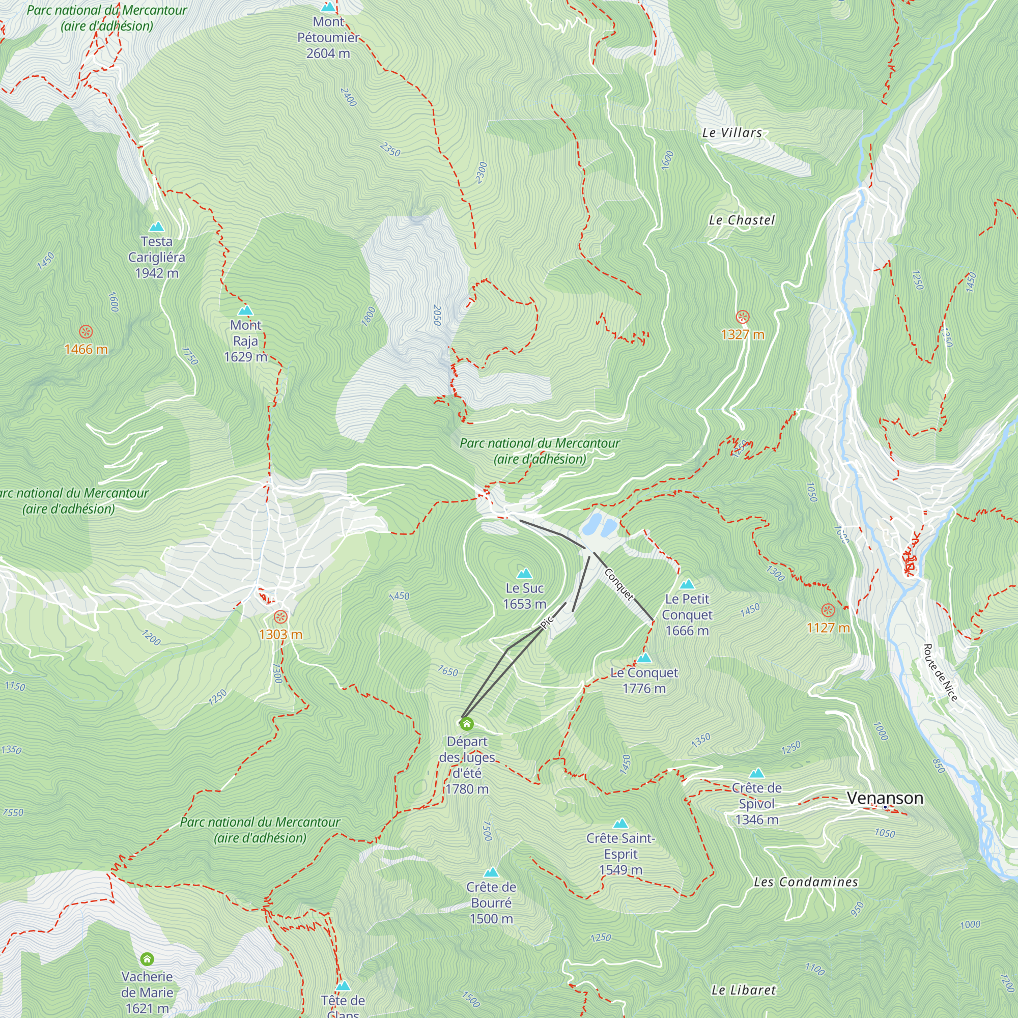Café Racer map