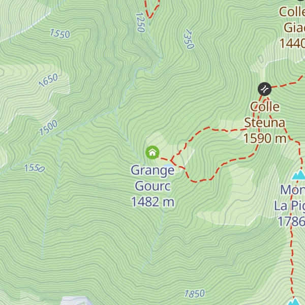 Map of Grange Gourc