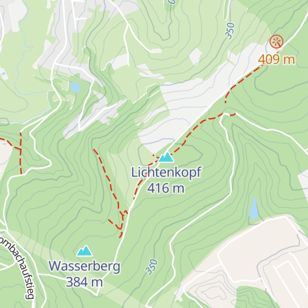 Map of Lichtenkopfhütte