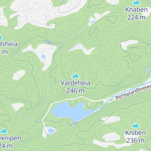 Map of Vardeheia