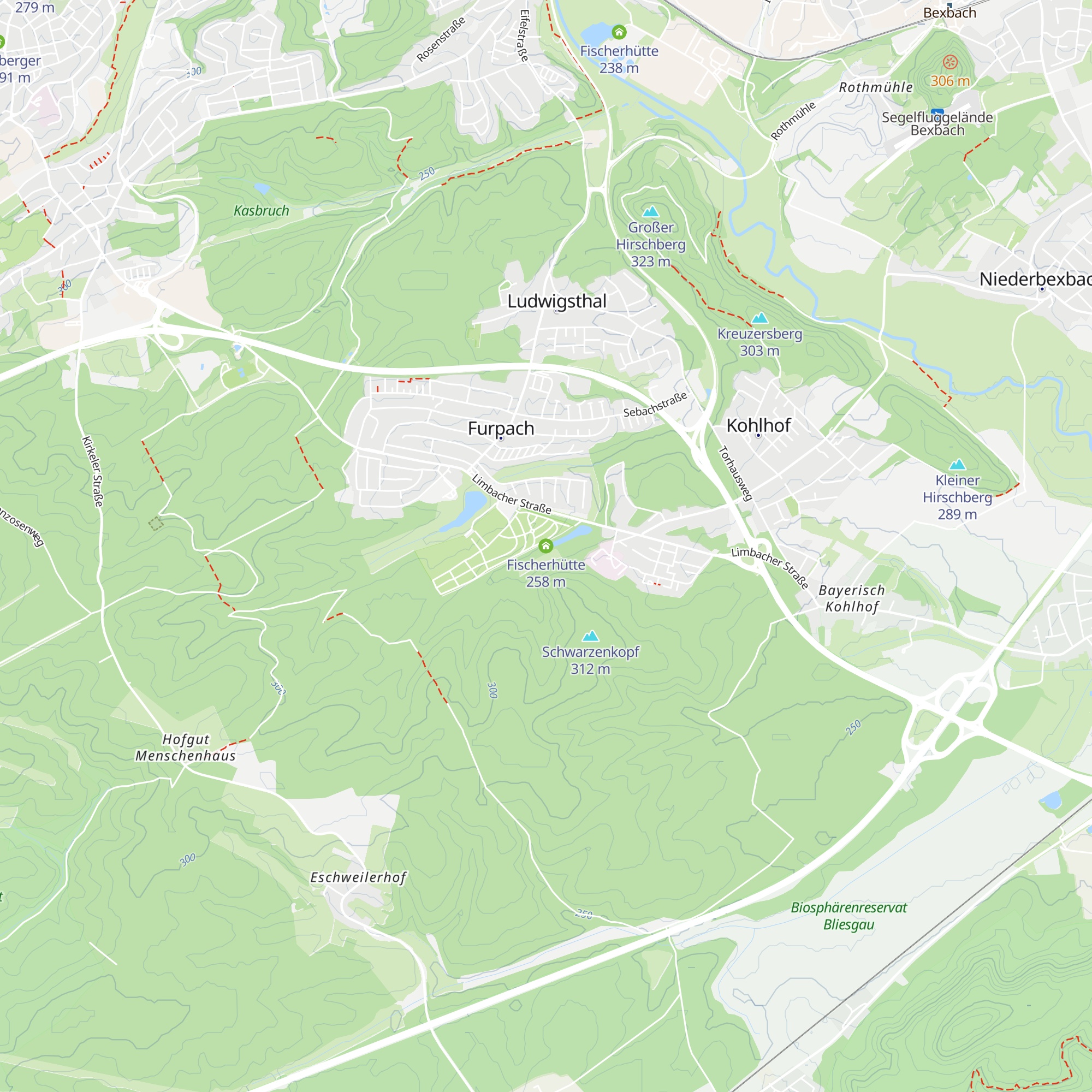 Fischerhütte map