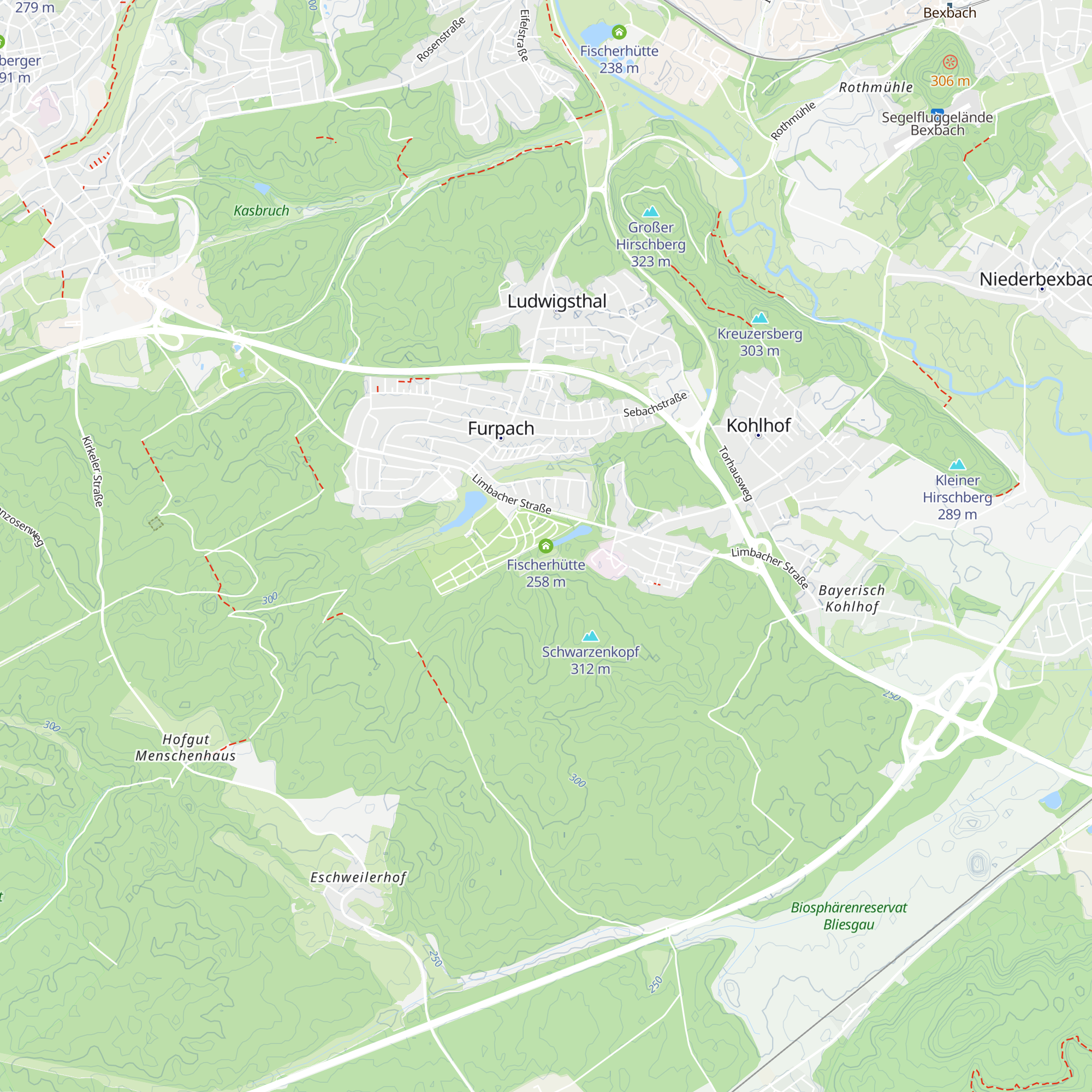 Fischerhütte map