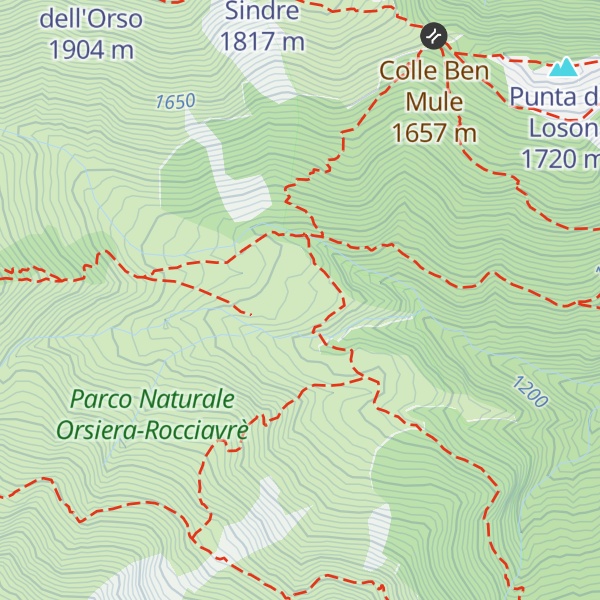 Map of Madonna delle Grazie