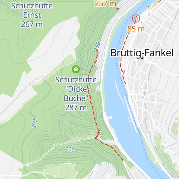 Map of Schutzhütte