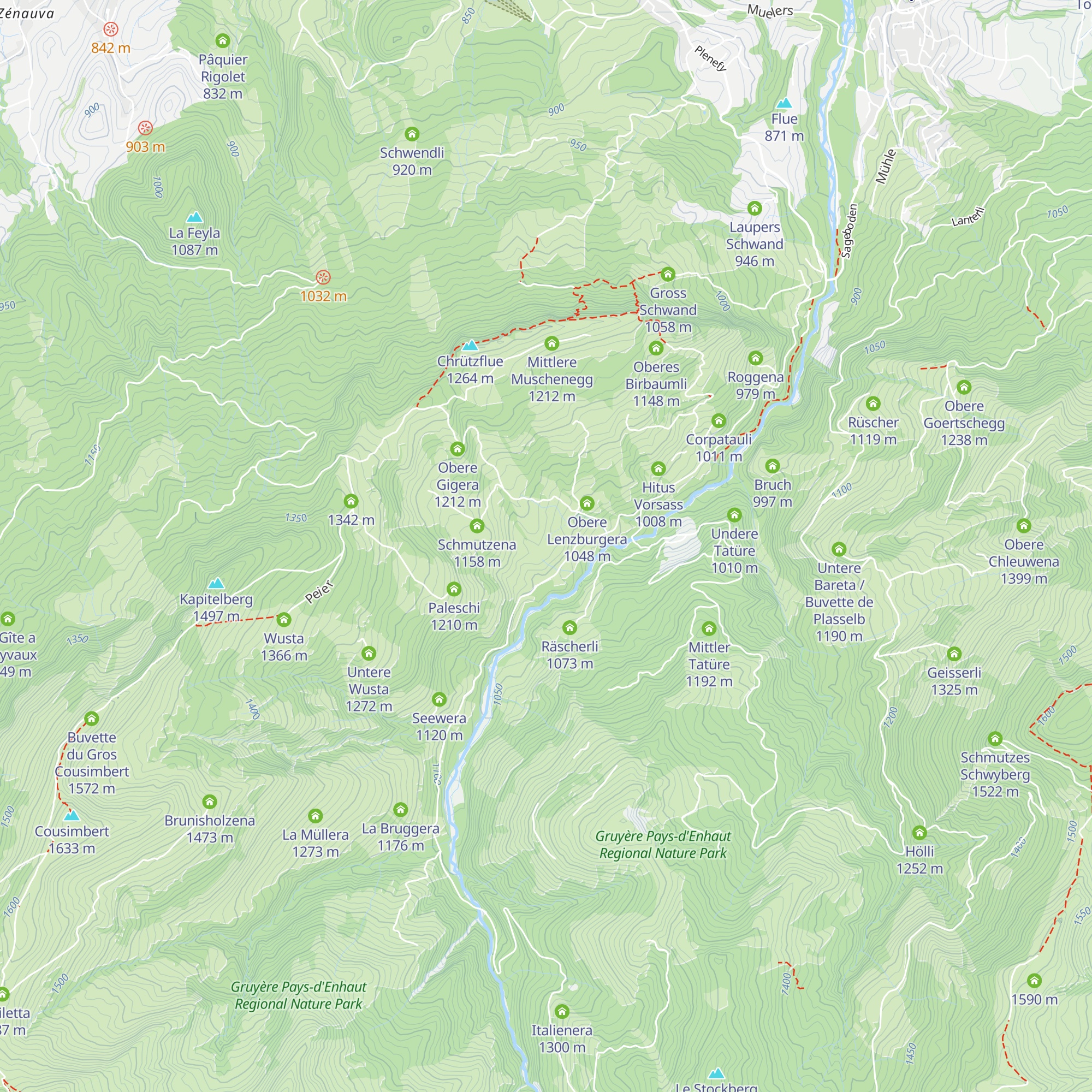 Lenzburgera map