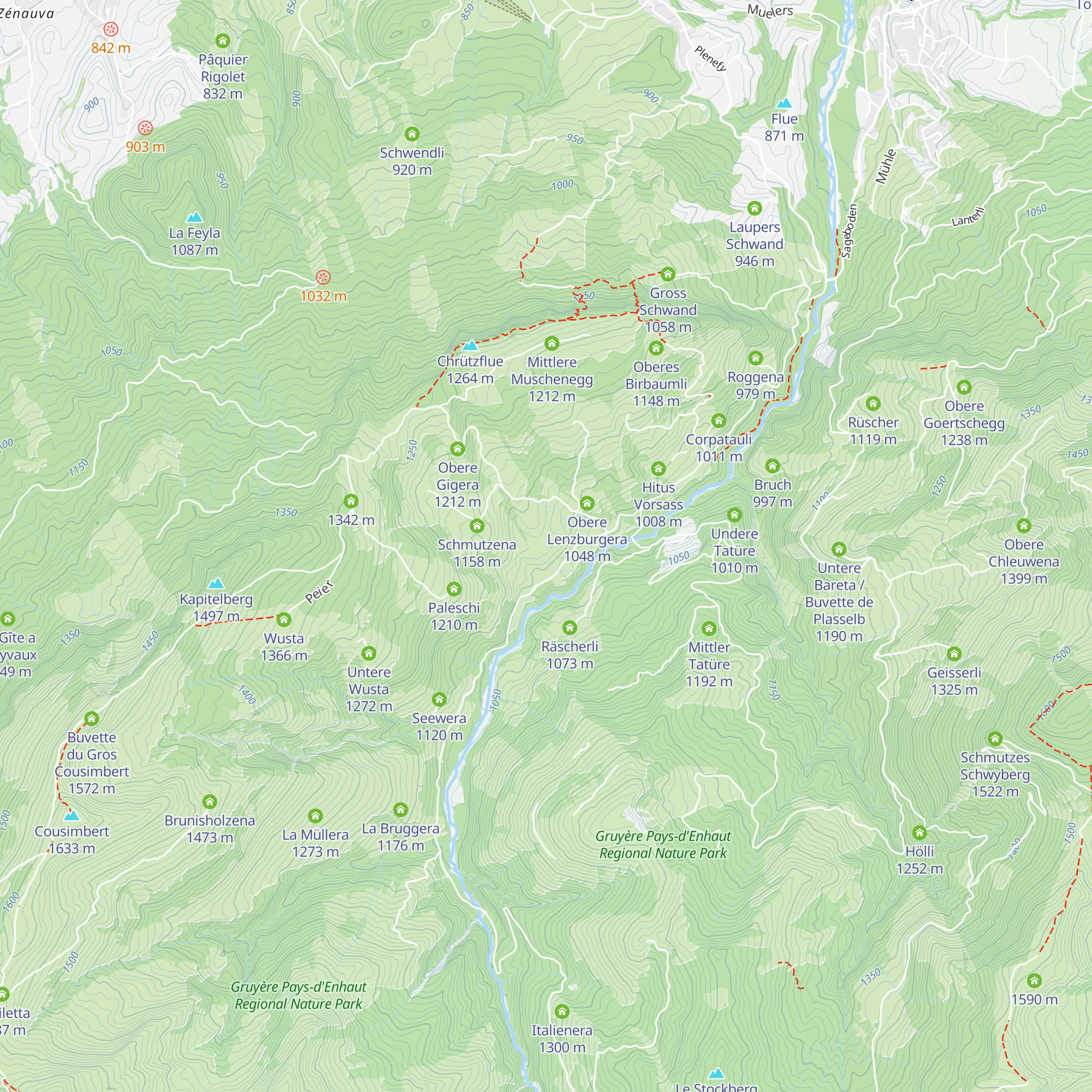 Lenzburgera map
