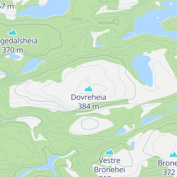 Map of Dovreheia