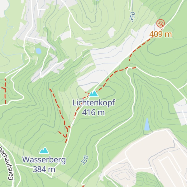 Map of Lichtenkopf