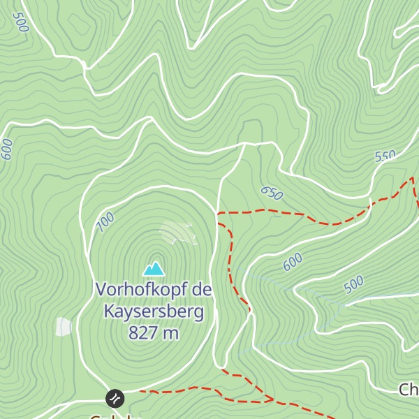 Map of Chalet Jean Weibel