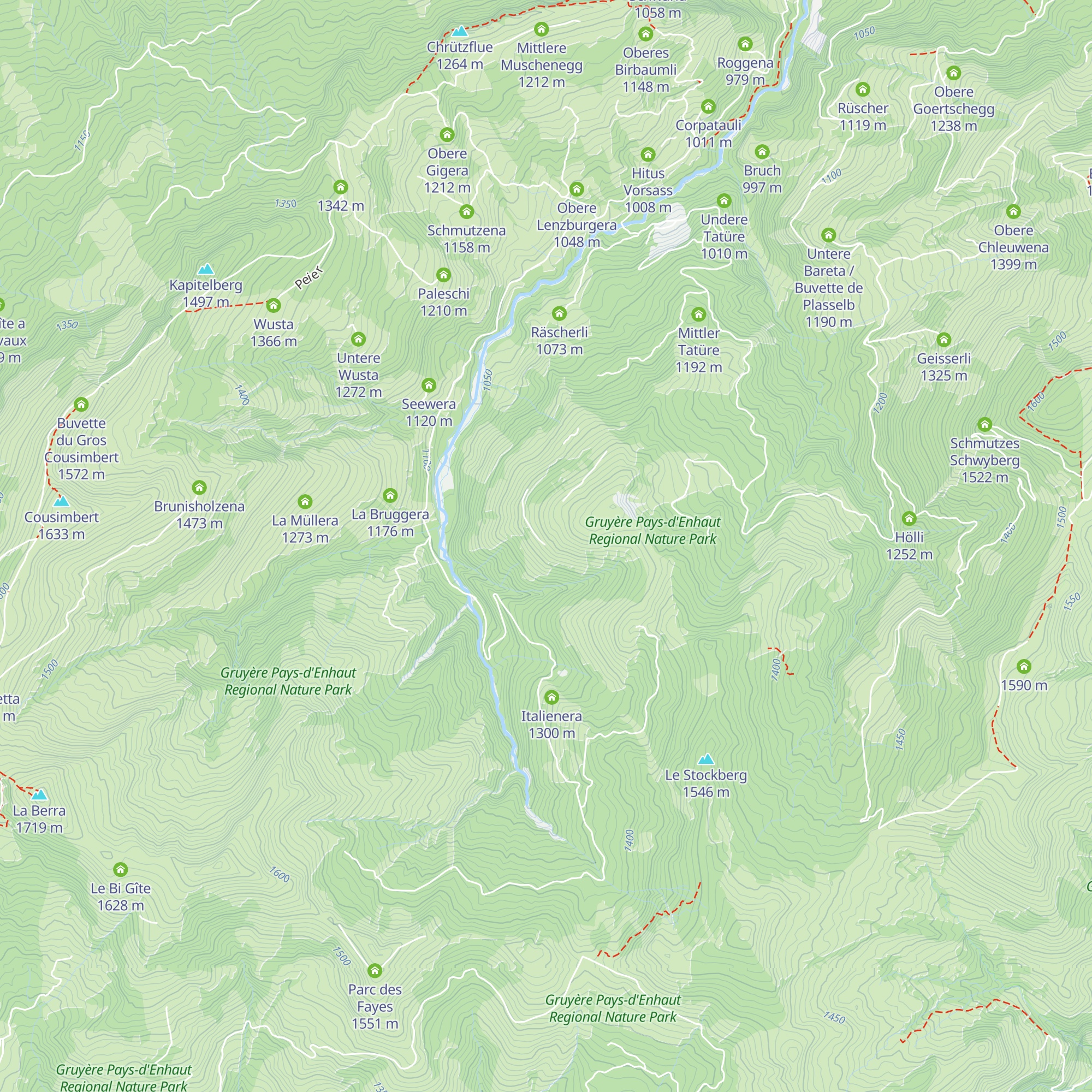Lanthemannli map
