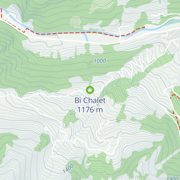 Map of Bi Chalet