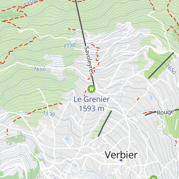 Map of La Table d'Adrien