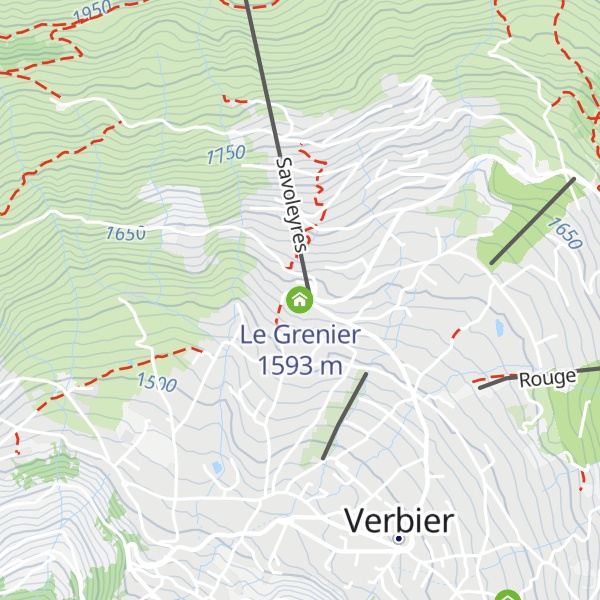 Map of Le Grenier