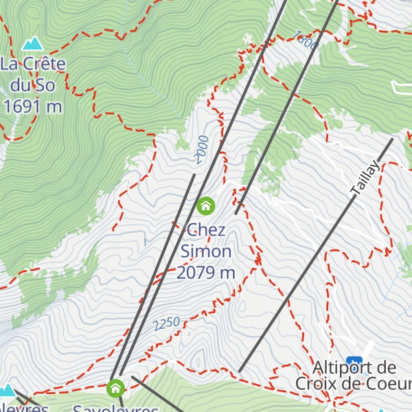 Map of Chez Simon