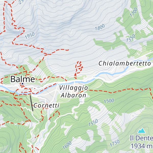 Map of Labirinto Sotterraneo