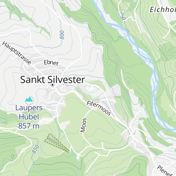 Map of Kirchhubel
