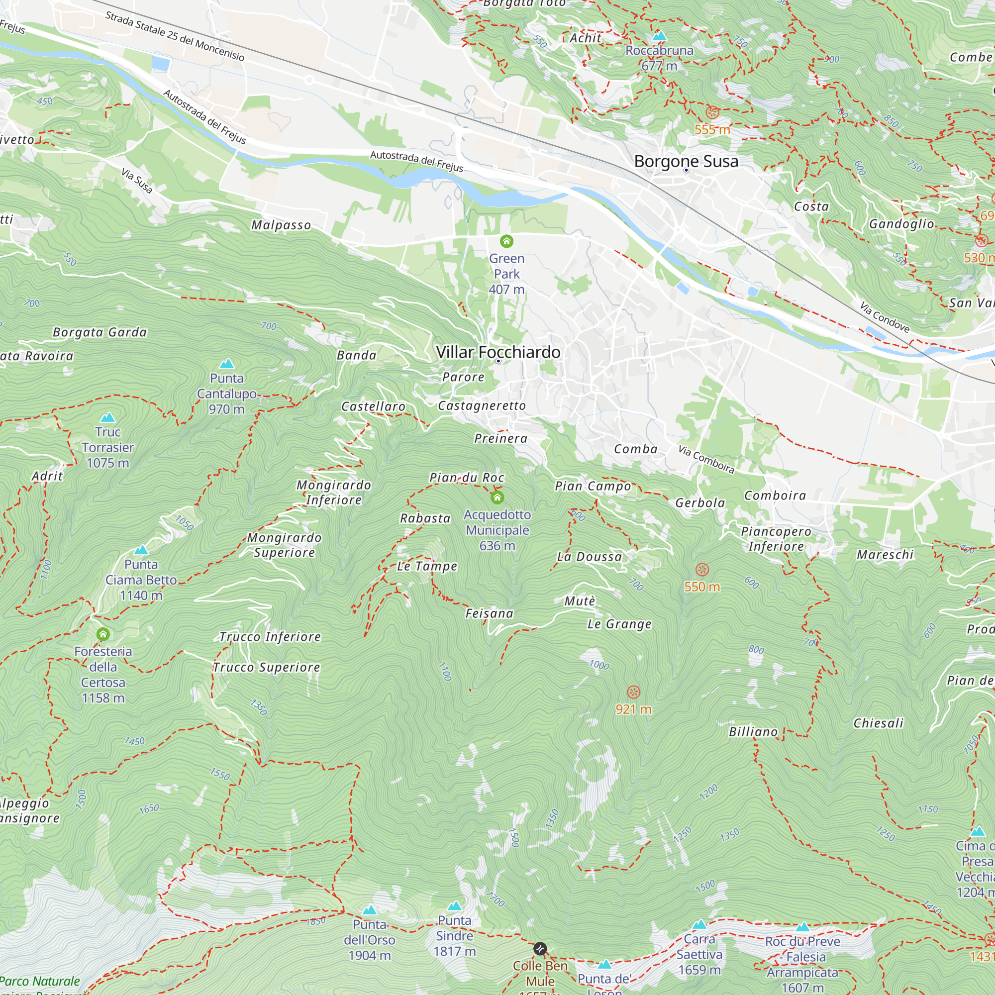 Acquedotto Municipale map