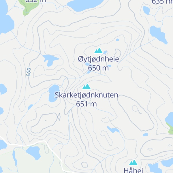 Map of Skarketjødnknuten