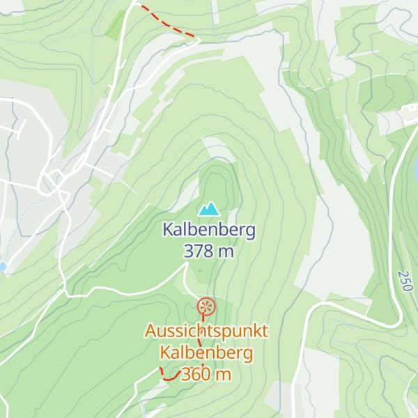 Map of Kalbenberg