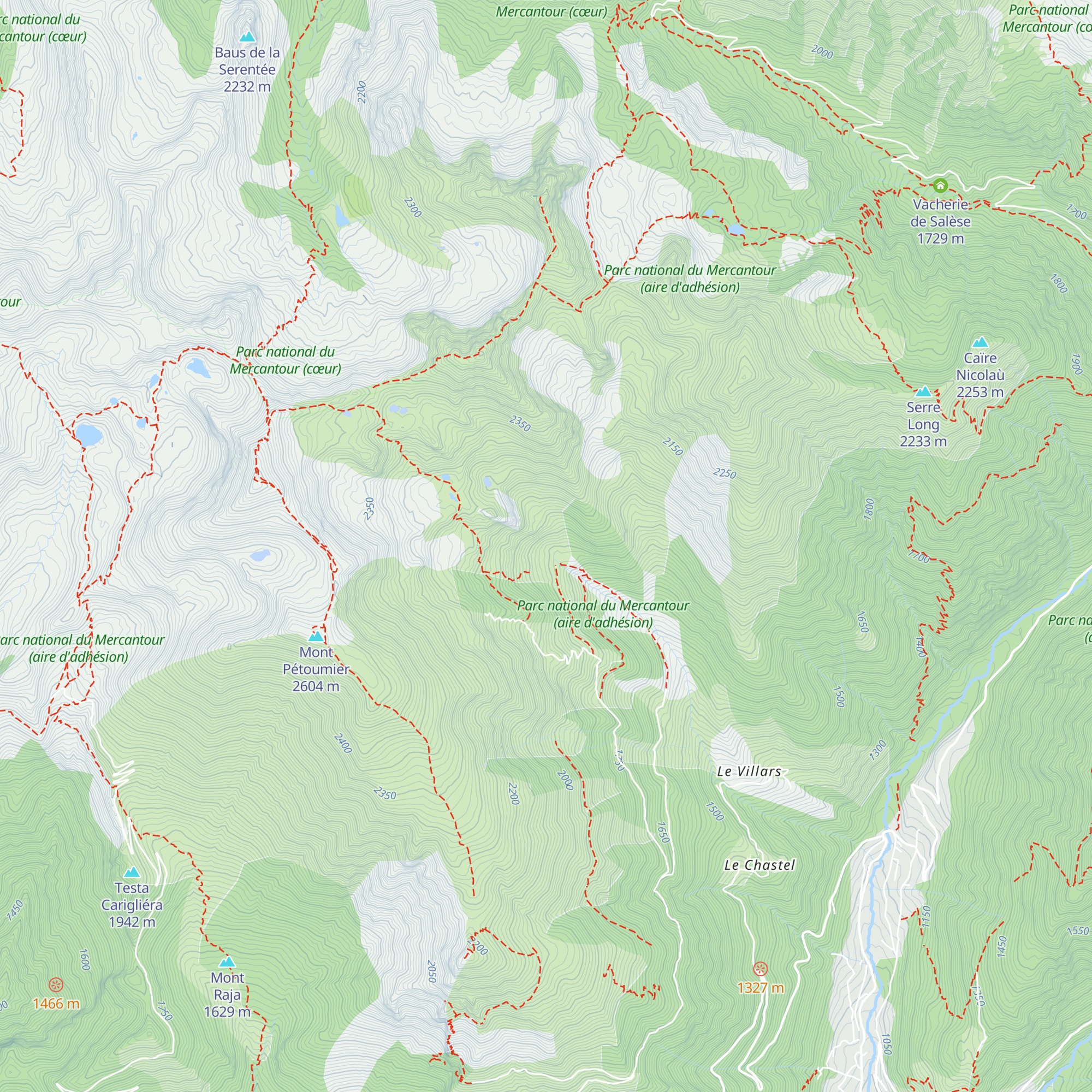 Vacherie d'Anduébis map