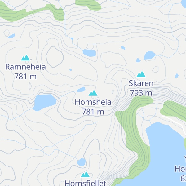 Map of Homsheia