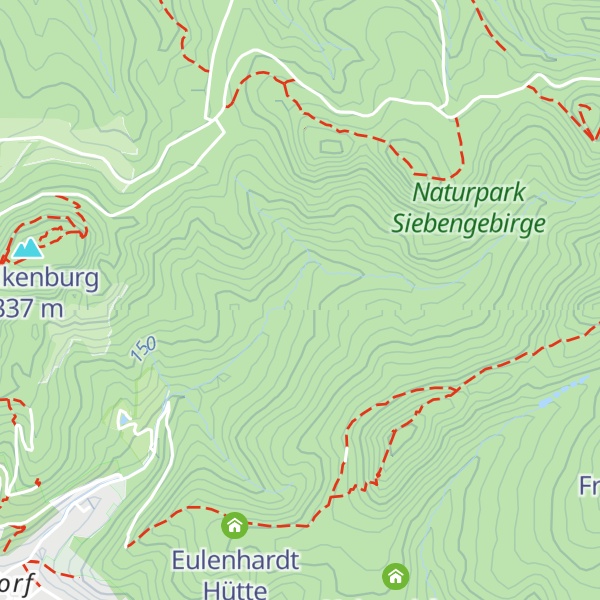 Map of Auel-Hütte