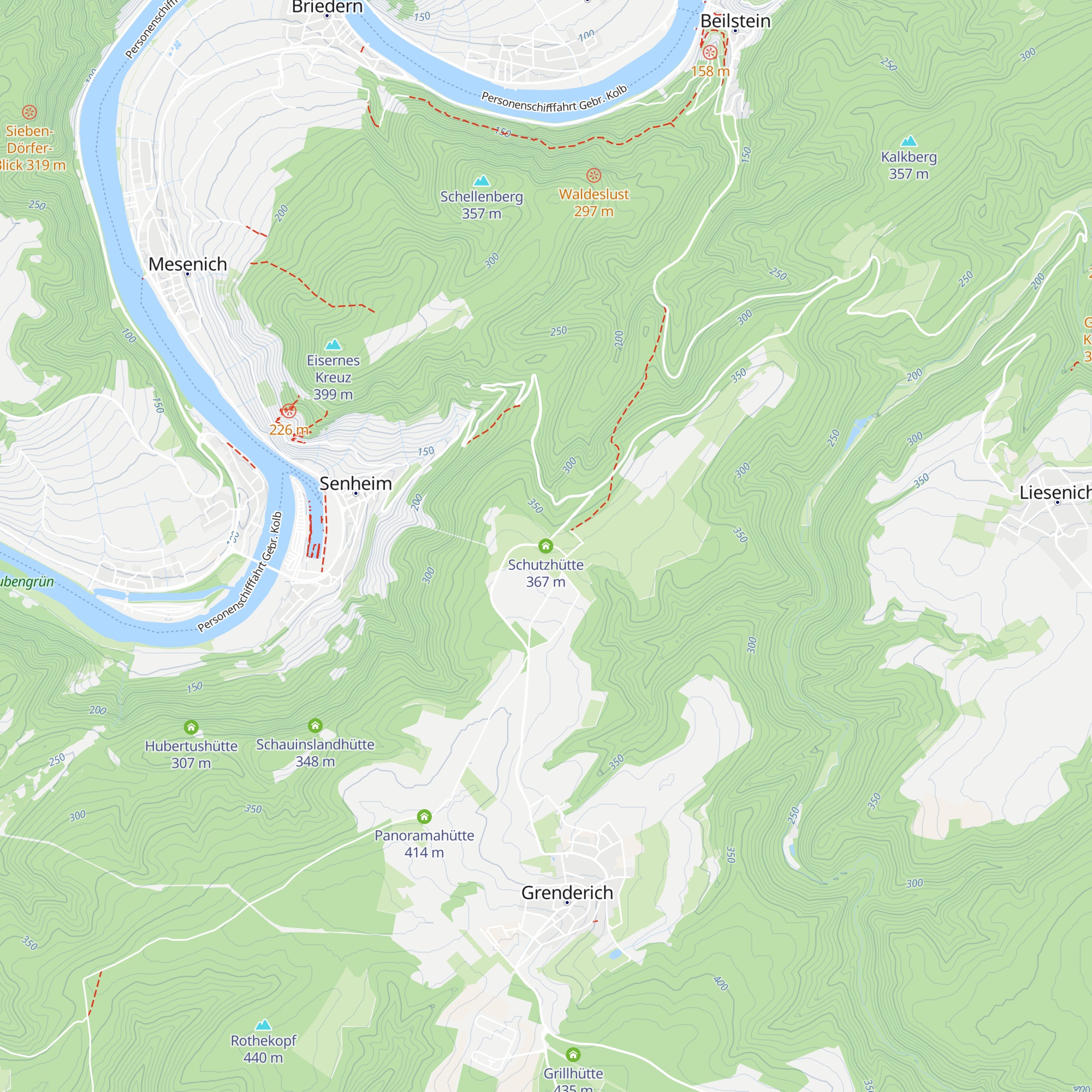 Schutzhütte map