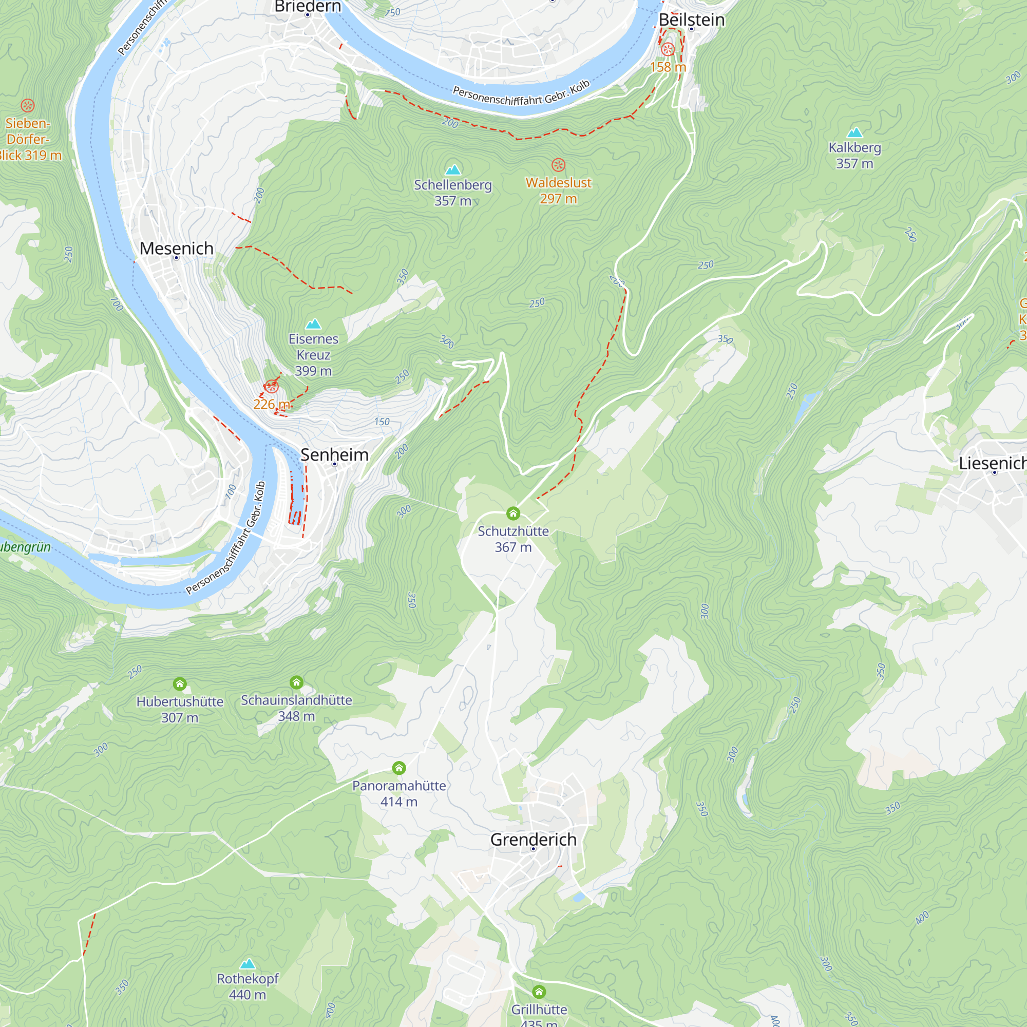 Schutzhütte map