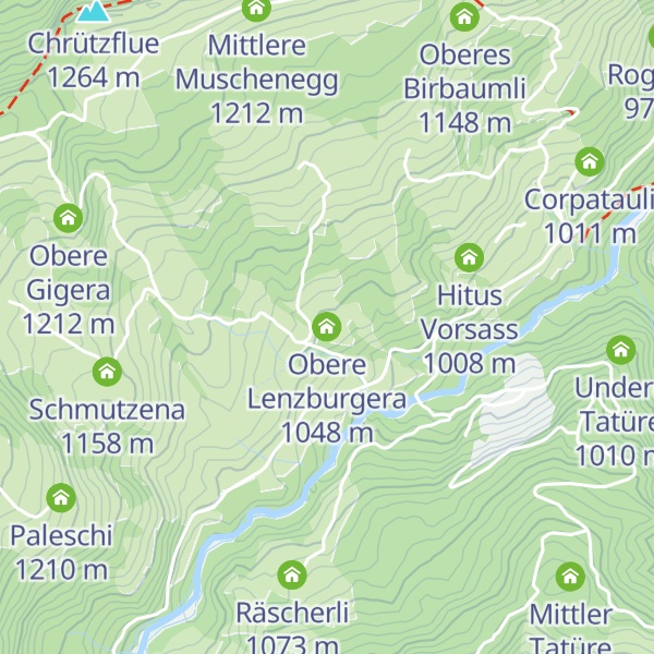 Map of Obere Lenzburgera