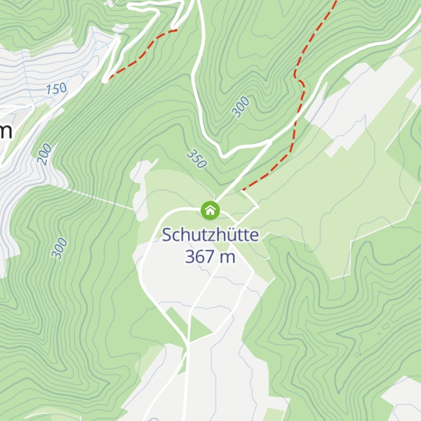 Map of Schutzhütte